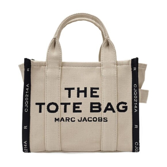 Marc Jacobs Handbags - Marc Jacobs The Small Tote Bag Jacquard - Warm Sand - Cotton - NWT